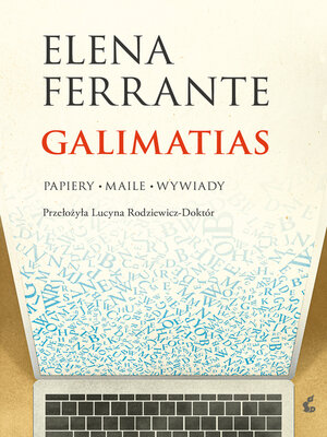 cover image of Galimatias